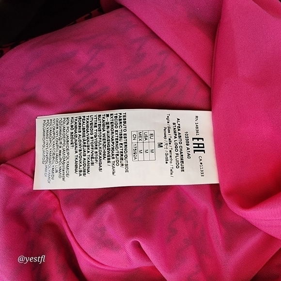 Pinko's mini dress fluid logo pink M Y2K - Picture 7 of 8